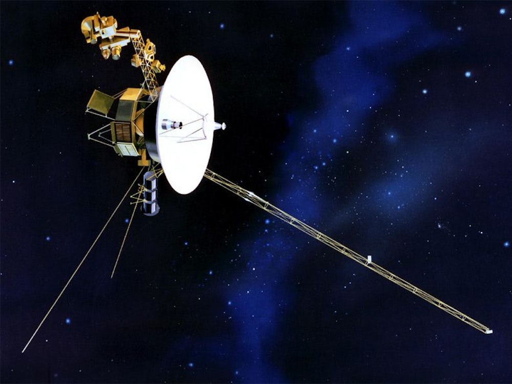 24 Milliarden Kilometer entfernt: Raumsonde Voyager an Erde: Bin gesund!...