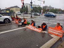 Blockade-Aktionen in München: Sechs weitere Aktivisten in Gewahrsam