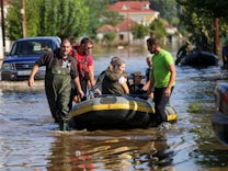 Nach der Flut: Viele Vermisste in überschwemmten Dörfern in Griechenland