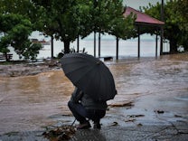 Unwetter: Griechische Stadt zum zweiten Mal überflutet