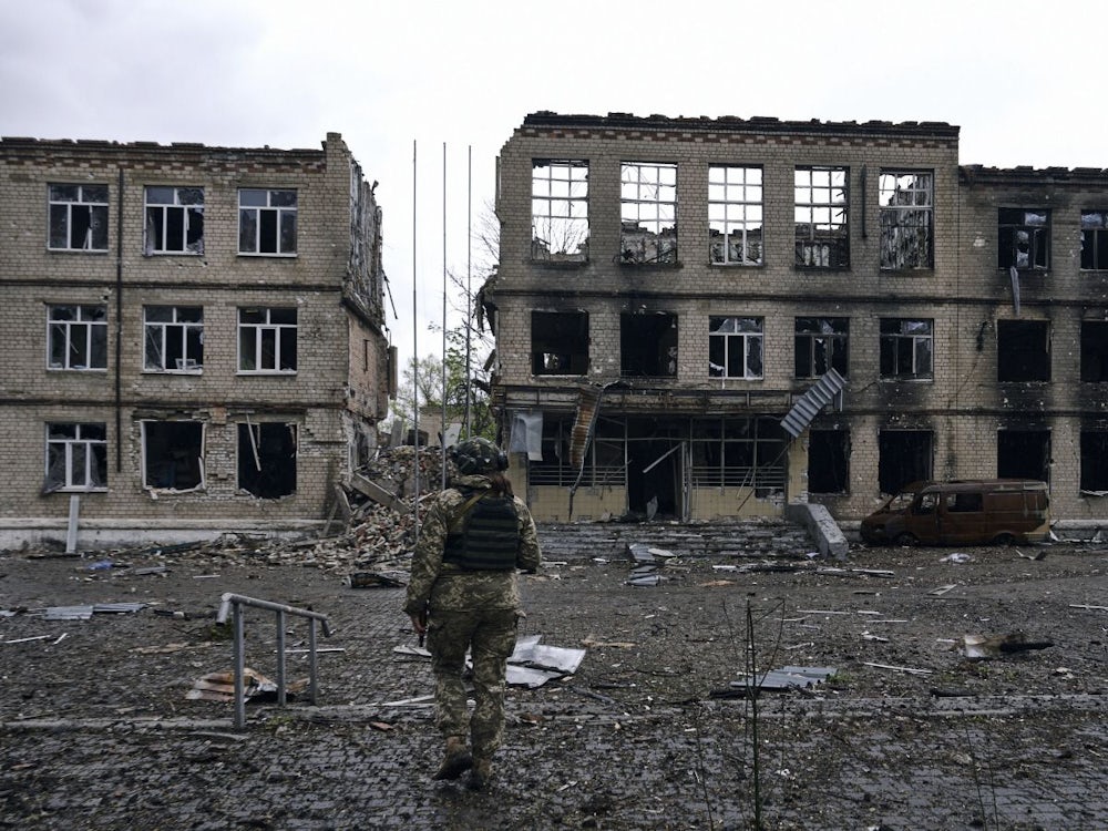 Krieg in der Ukraine: Ukraine: Russischer Vorstoß bei Awdijiwka gestoppt