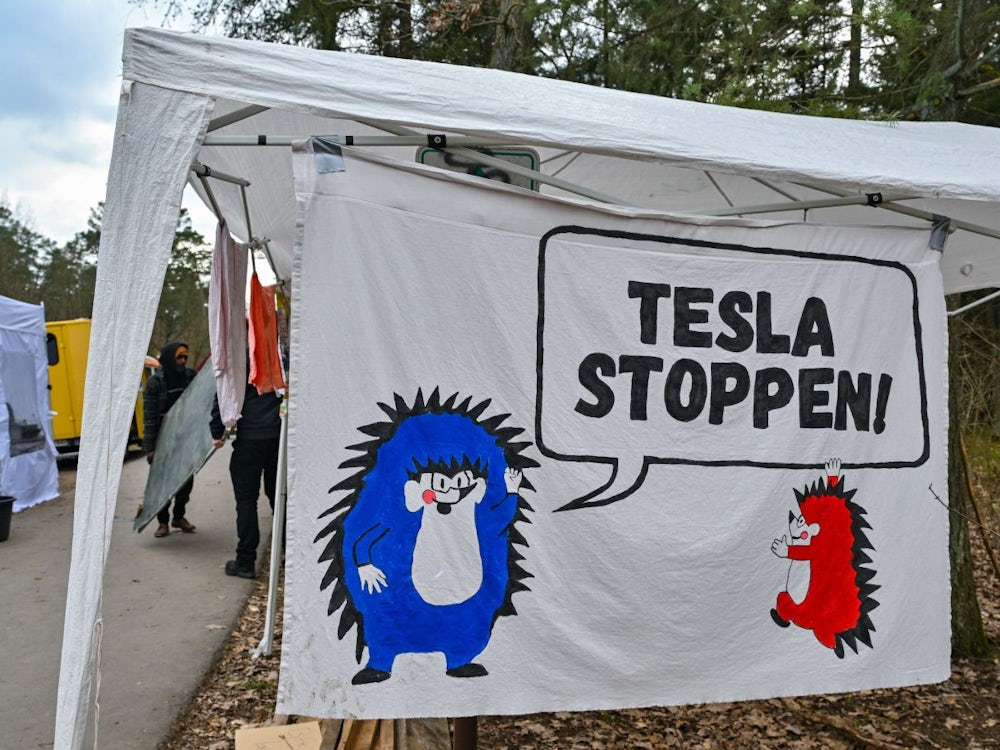 Tesla: Klimaaktivismus? Nein, purer Zerstörungswille