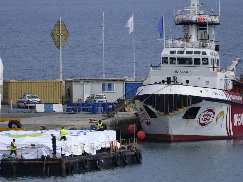 Krieg in Nahost: Schiff “Open Arms” liegt bereit im Hafen – aber Ausfahrt verzögert sich