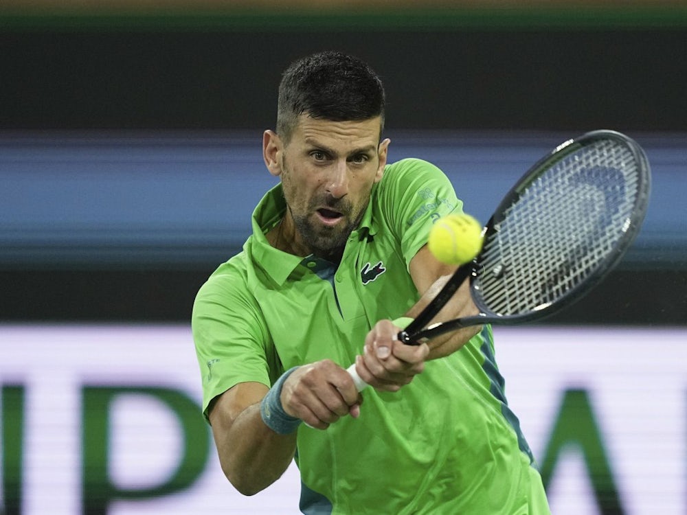 Tennisprofi Novak Djokovic: “Soll das ein Witz sein?”
