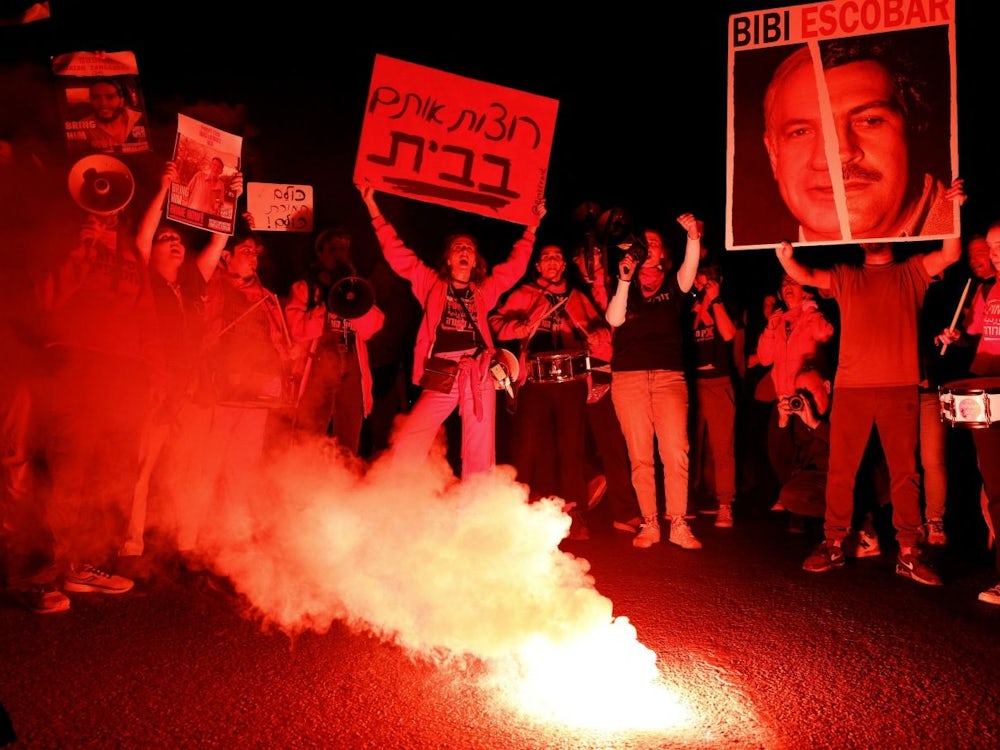 Krieg in Nahost: Tausende protestieren gegen Netanjahus Politik