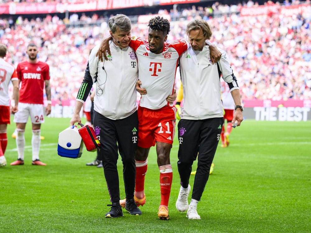 Kingsley Coman beim FC Bayern: Stich im Oberschenkel