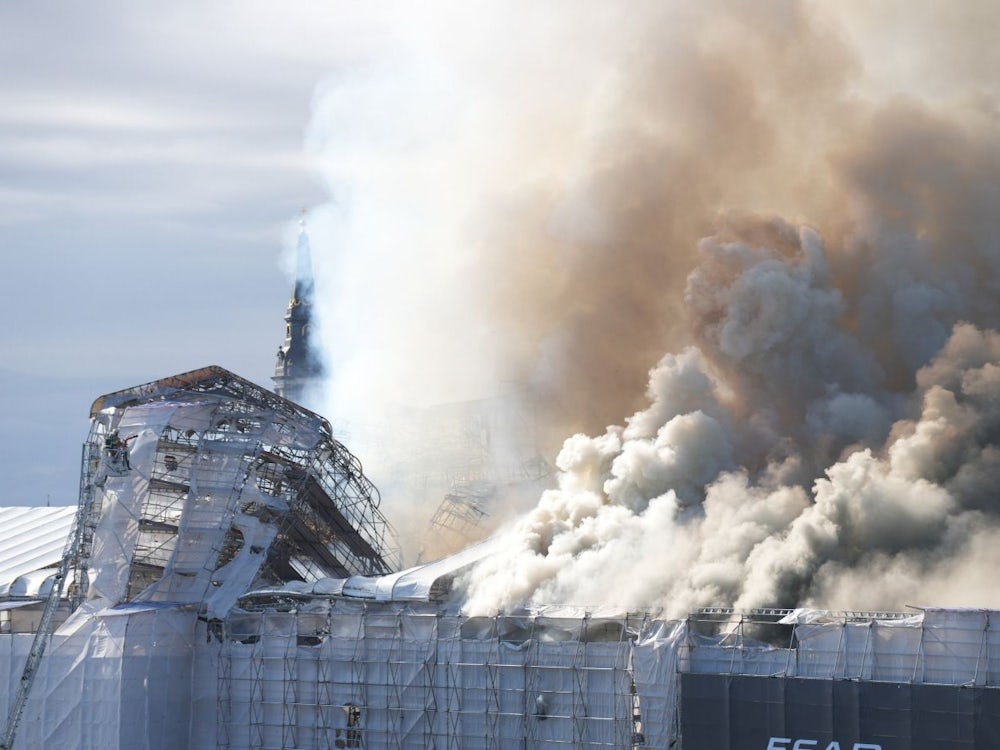 Brand in Kopenhagen: “Unser eigener Notre-Dame-Moment”