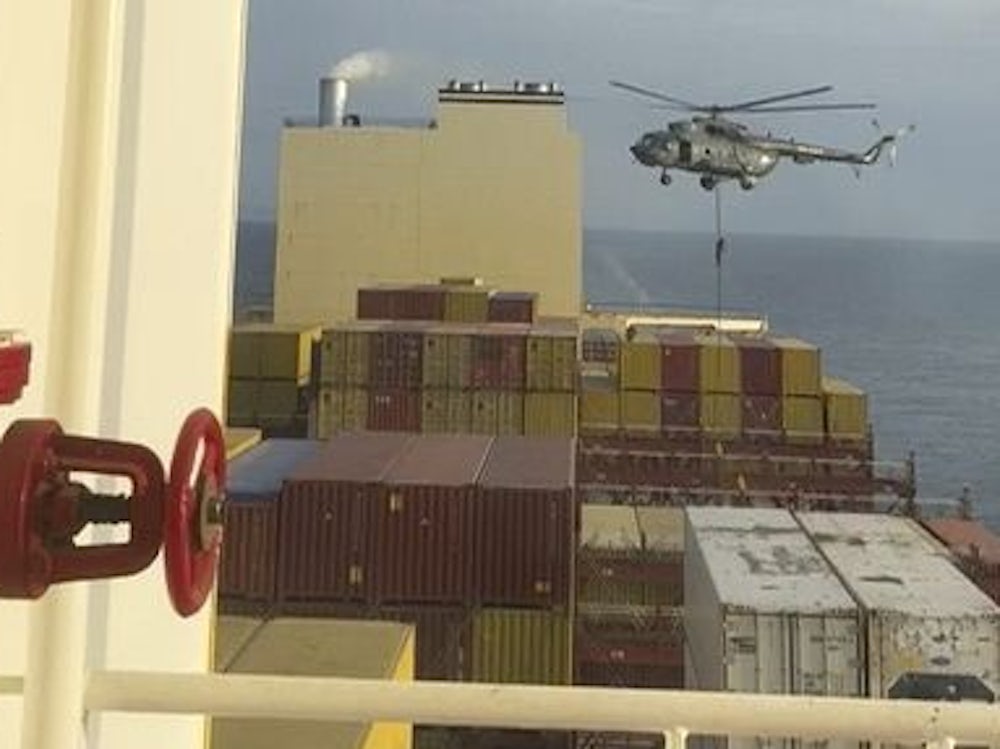 Krieg in Nahost: Iran: Konfiszierung von Containerschiff war Vergeltungsmaßnahme