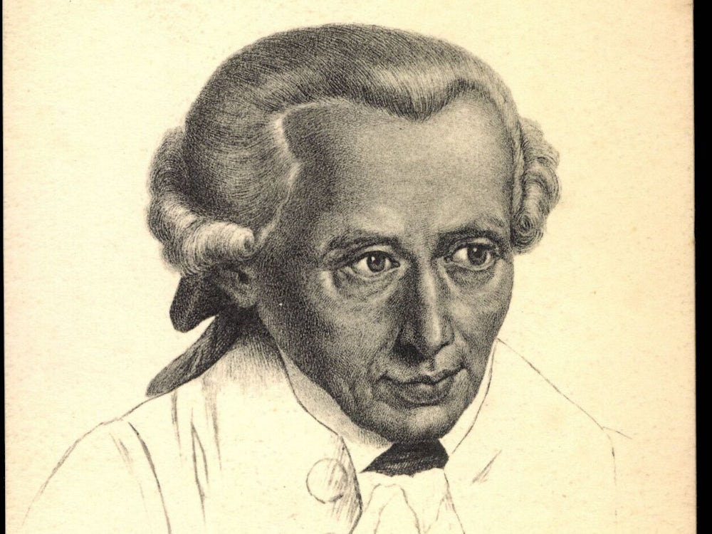 300. Geburtstag von Immanuel Kant: Raus aus der Rohigkeit...