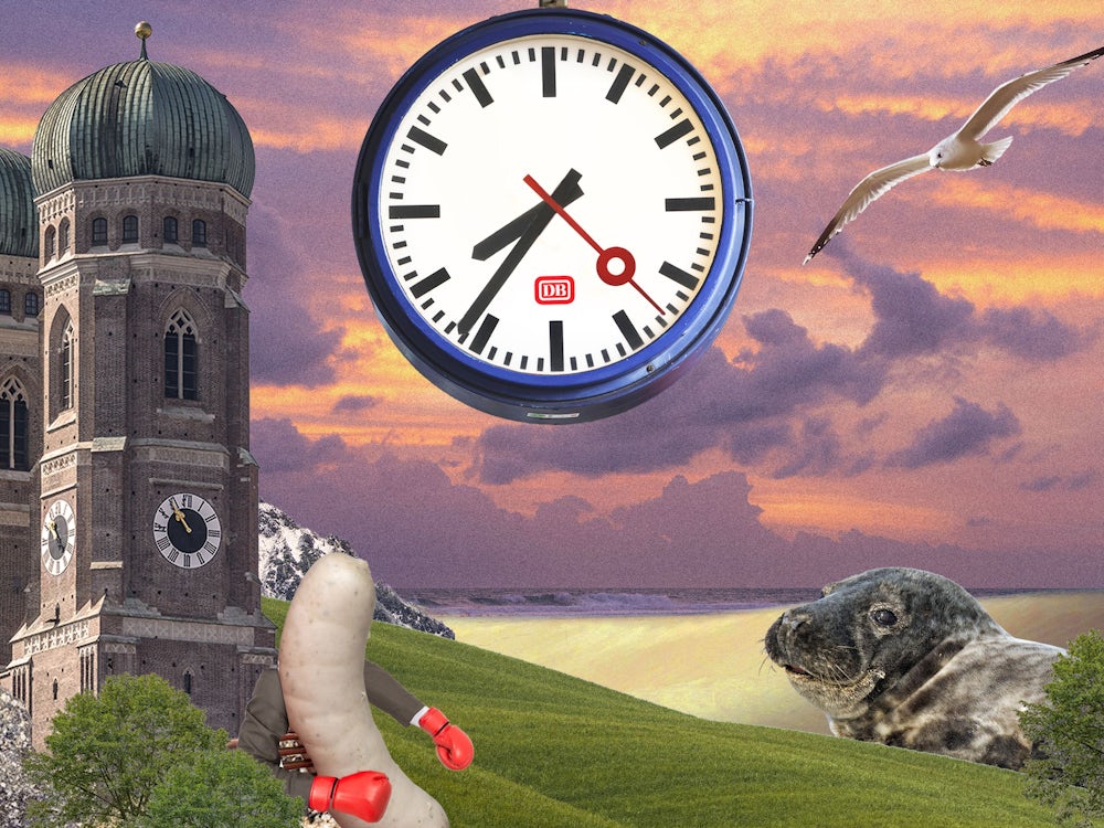 Reise mit der Bahn : In 17 Stunden durch Deutschland...