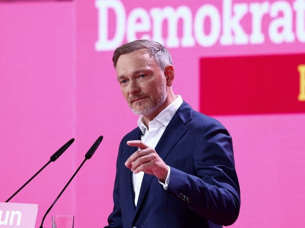 Parteitag: Lindner schwört FDP und Deutschland auf 