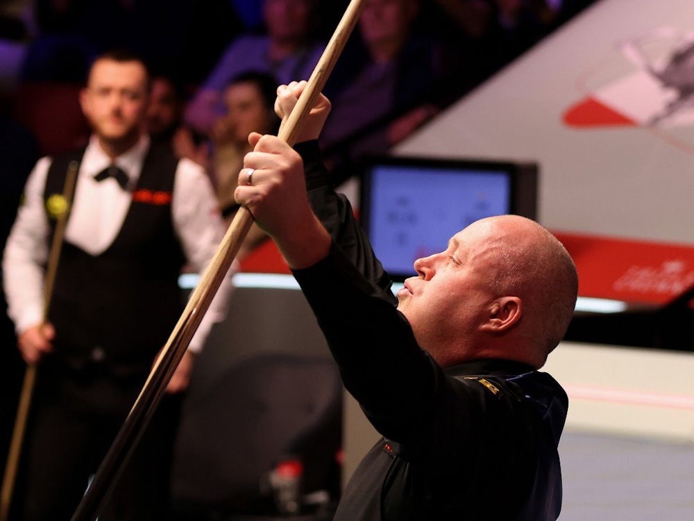 John Higgins bei der Snooker-WM: “20 Sekunden lang geschrien”