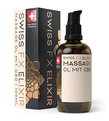 Wellness CBD Massageöl Swiss FX