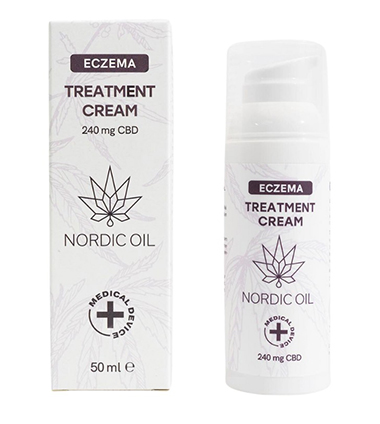 Nordic Oil Eczema Creme CBD Problemhaut juckende Haut