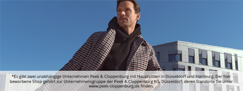 Peek & Cloppenburg* SALE: bis zu 50% Rabatt auf stilvolle Kleidung für Herren