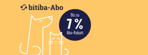 Sichern Sie sich mit dem bitiba-Abo einen Rabatt von bis zu 7%!