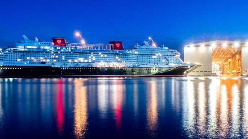 Scheepsbouw – Haßloch – Mayer cruiseschip “Disney Wish” op weg naar de Noordzee – Economie