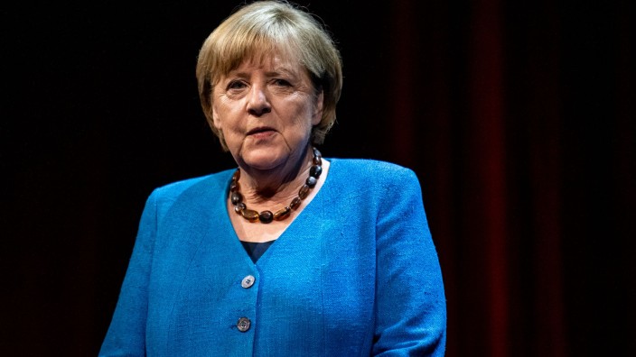 Energie - : Die ehemalige Bundeskanzlerin Angela Merkel. Foto: Fabian Sommer/dpa/Archivbild
