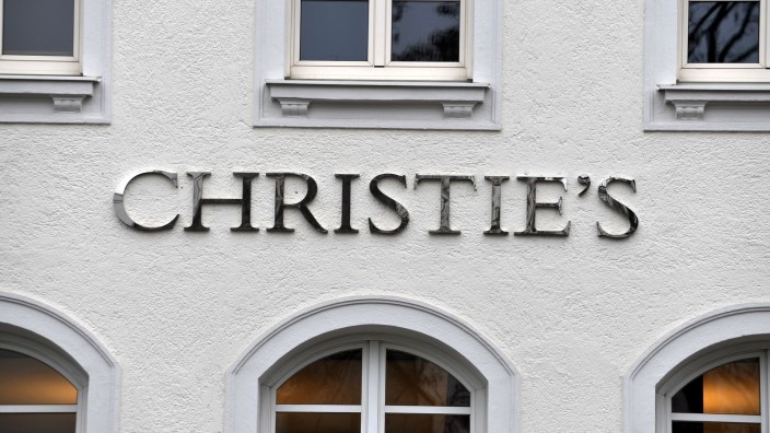 Museen - Dresden: Das Auktionshauses Christie's in München. Foto: Frank Leonhardt/dpa/Archivbild