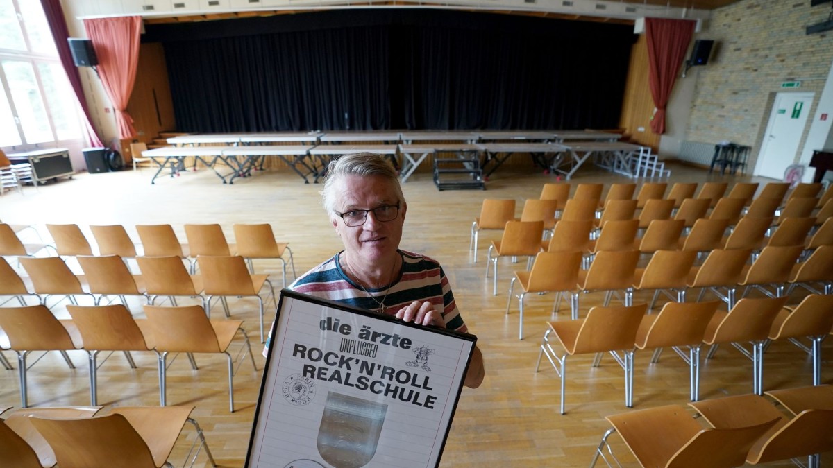 "Rock'n'Roll-Realschule" seit &Auml;rzte-Konzert oft Filmdrehort