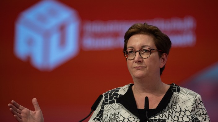 Energie - Kassel: Bauministerin Klara Geywitz (SPD). Foto: Swen Pförtner/dpa