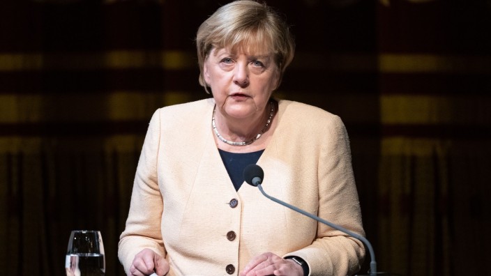 Feste - München: Angela Merkel (CDU), frühere Bundeskanzlerin. Foto: Sven Hoppe/dpa