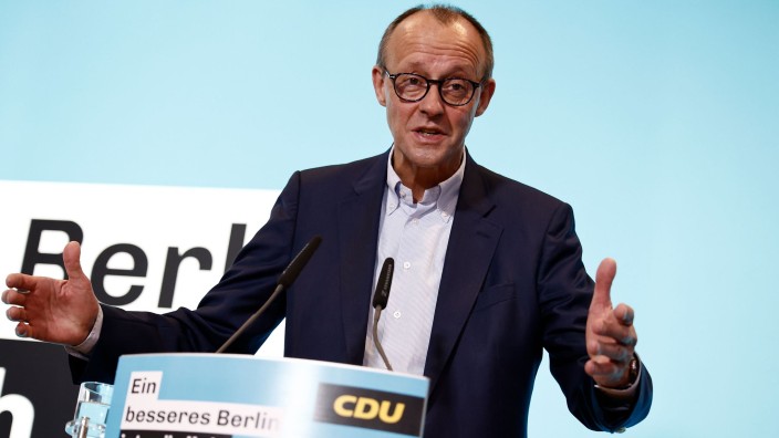 Parteien - Berlin: Friedrich Merz, CDU-Bundesvorsitzender. Foto: Carsten Koall/dpa