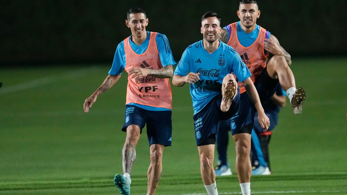Voetbal – Time-out voor het gezin van Argentijnen voor de wedstrijd van Holland – Sport