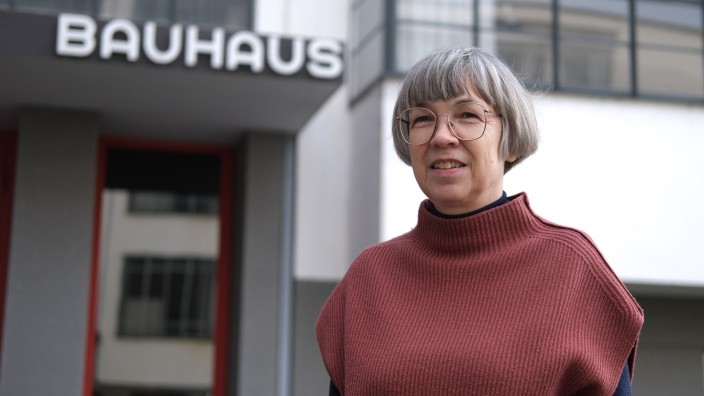 Architektur - Dessau-Roßlau: Barbara Steiner, Direktorin der Stiftung Bauhaus Dessau. Foto: Sebastian Willnow/dpa/Archivbild
