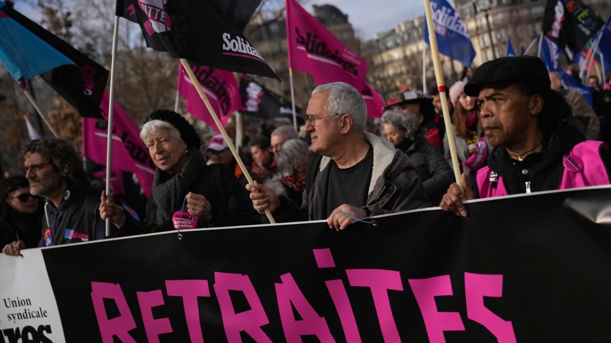 Manifestations – Nouvelles grèves et manifestations contre la réforme des retraites en France – Politique