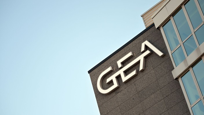 Anlagenbau - Düsseldorf: Das Logo von GEA ist zu sehen. Foto: Federico Gambarini/dpa/Archivbild