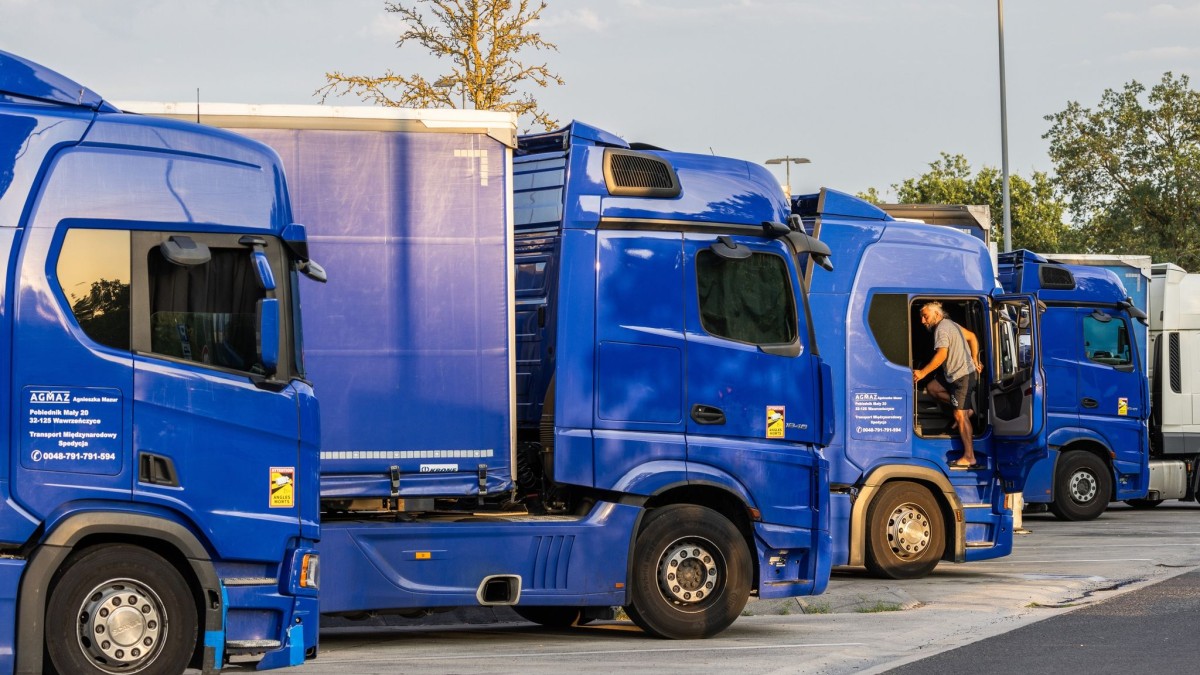Strajki – Weiterstadt – Strajk ciężarówek w Gräfenhausen: kierowcy domagają się wyższych płac – Gospodarka