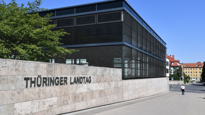 Agrar - Erfurt: Das Gebäude des Thüringer Landtags in Erfurt. Foto: Jens Kalaene/dpa-Zentralbild/dpa/Archivbild