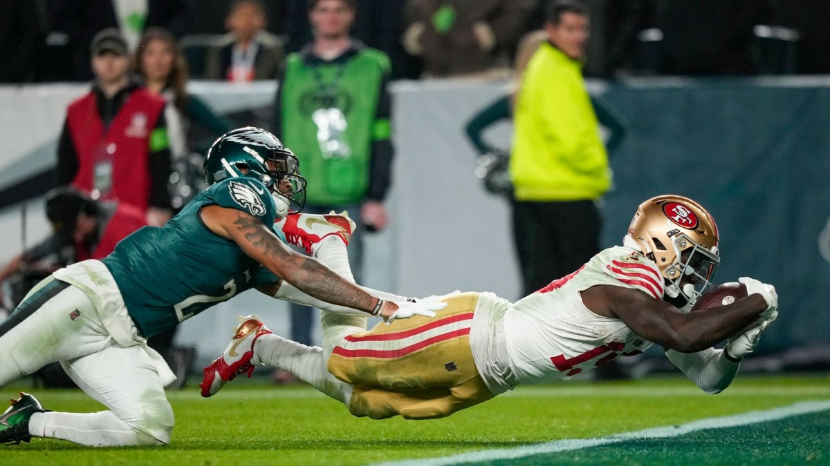 Eagles lose top NFL game against 49ers