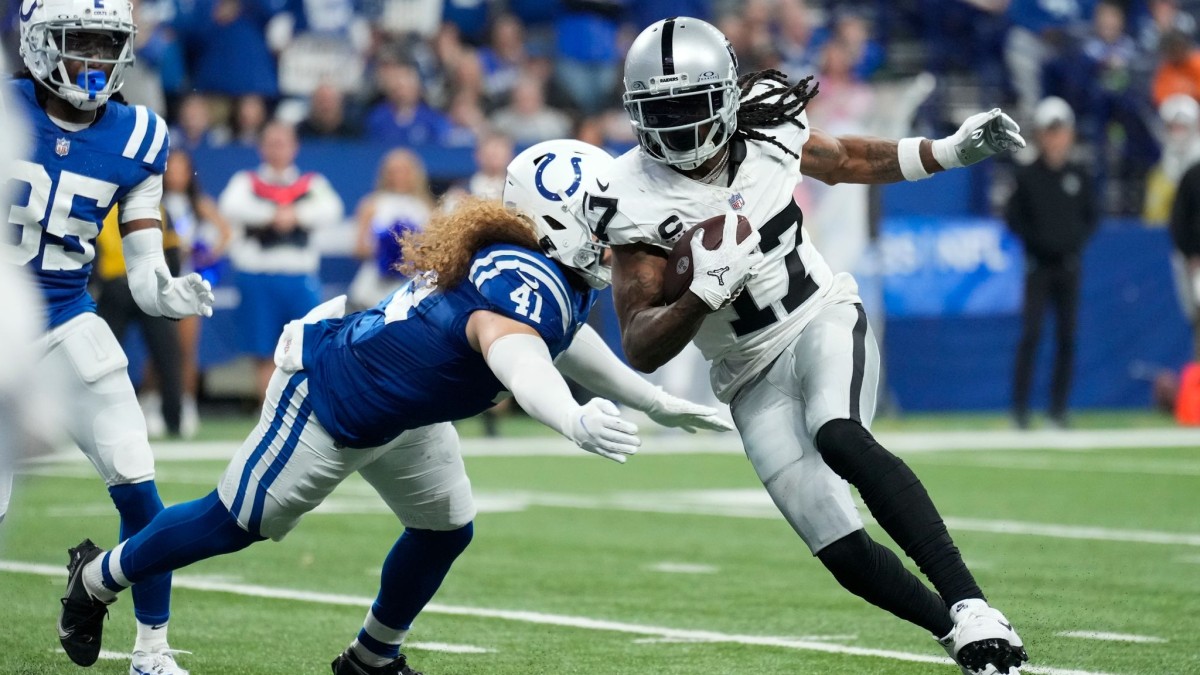 German American football professional Jakob Johnson and Las Vegas Raiders miss playoffs, San Francisco 49ers and Baltimore Ravens secure top spots