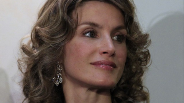 Spain's Princess Letizia visits the Andalusian capital of Seville