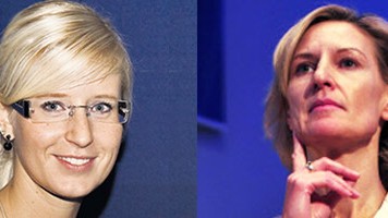 CSU- Politikerinnen Angela Niebler und Katrin Poleschner