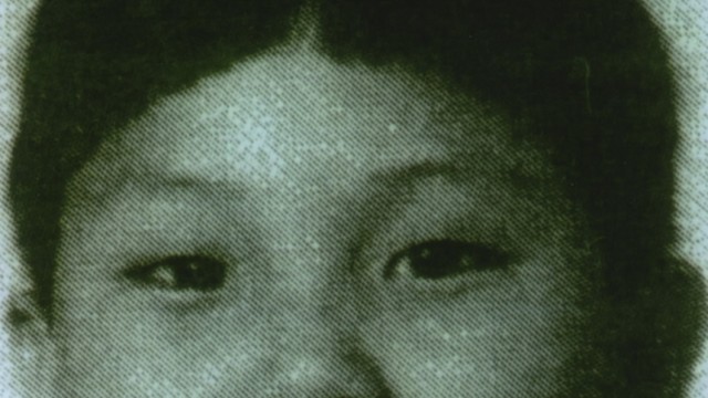 Undated file photo of a boy identified as North Korean leader Kim Jong-il's third son Kim Jong-un