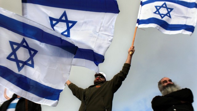 Jüdische Siedler demonstrieren gegen Regierung
