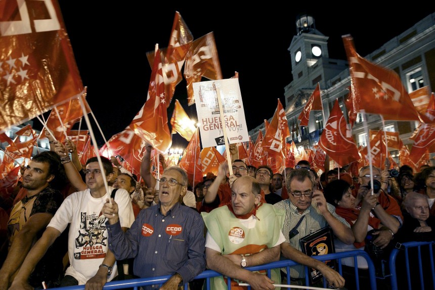 Spanien vor Generalstreik