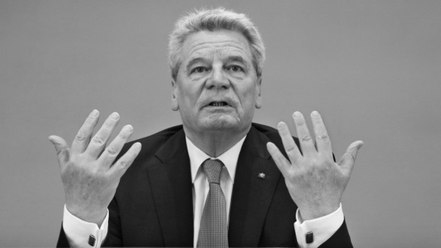 Joachim Gauck; Foto: Regina Schmeken