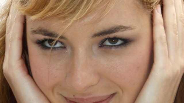 Cast member Louise Bourgoin poses during a photocall for the film 'L'autre Monde' at the 63rd Cannes Film Festival