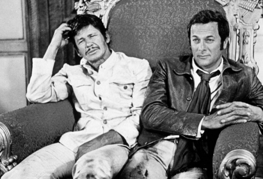Charles Bronson und Tony Curtis in "Zwei Kerle aus Granit", 1970