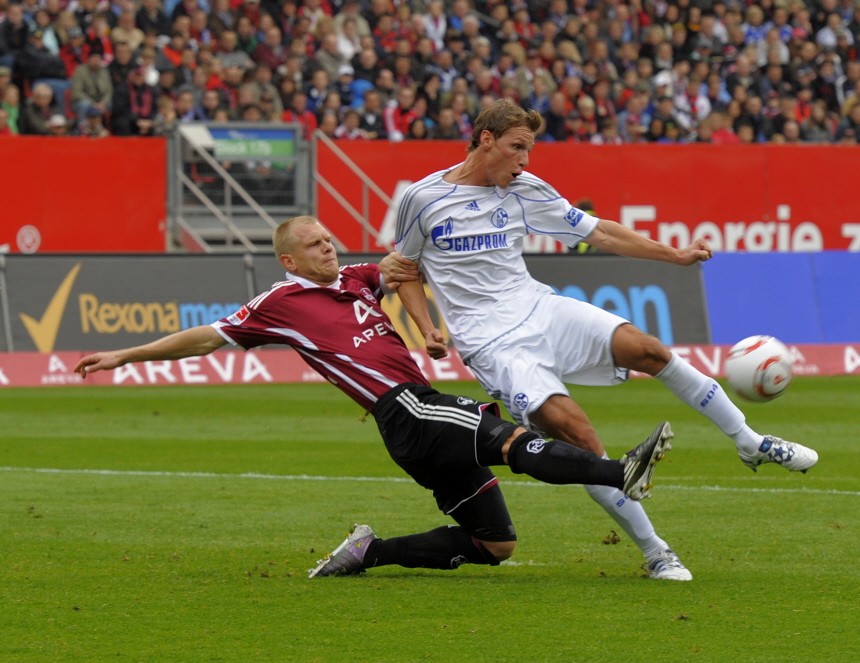 02.10.2010,  Fussball 1.Liga : Nürnberg - Schalke