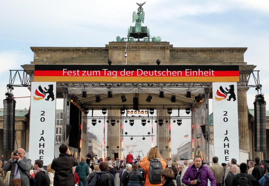 Fest zum 20. Jahrestag der Deutschen Einheit