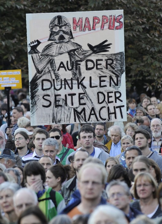 Demonstration gegen Stuttgart 21