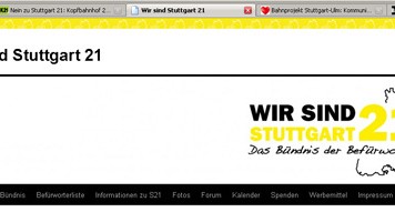 Stuttgart21 Offensive im Netz WirsindStuttgart 21 RA