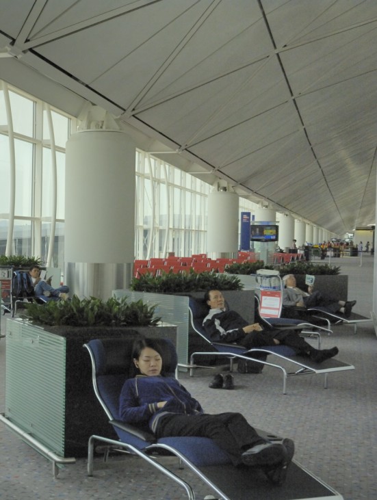 Übernachten Terminal Flughafen Hongkong International Rangliste