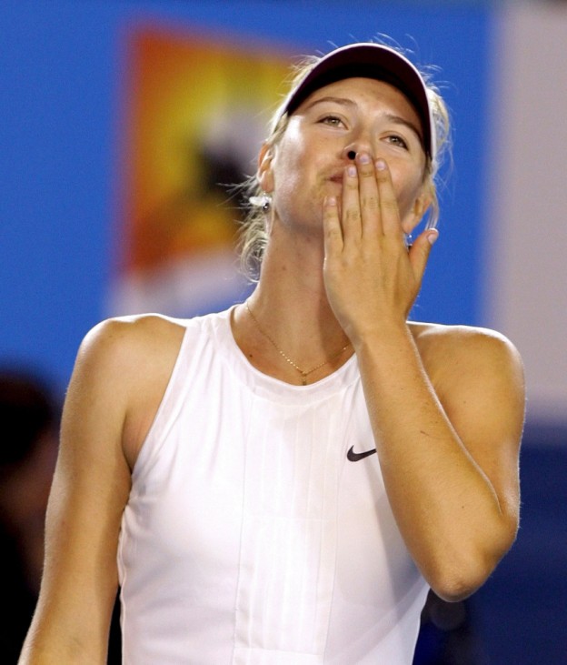 Australian Open Viertelfinale - Maria Scharapowa gewinnt