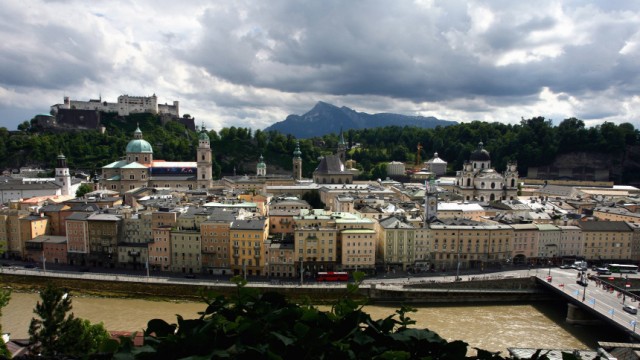 Euro 2008: Altstadt von Salzburg